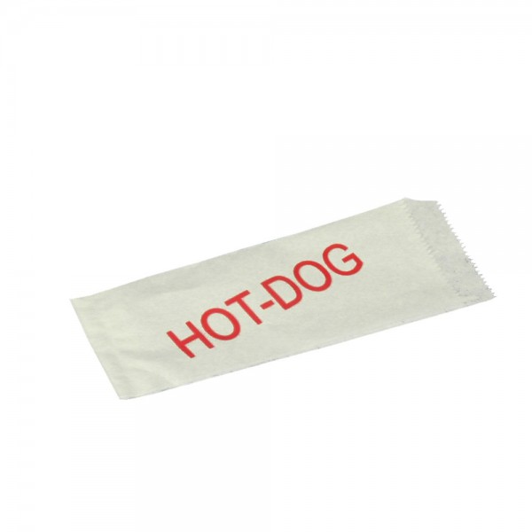 Hot Dog Tüten Weiß